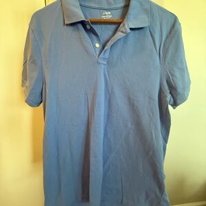 J Crew Periwinkle Polo Shirt, worn just once, excellent condition